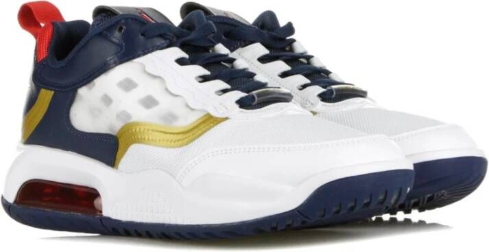 Jordan Lage schoen in wit midnight navy university rood Multicolor Heren