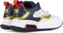 Jordan Lage schoen in wit midnight navy university rood Multicolor Heren - Thumbnail 6
