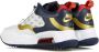 Jordan Lage schoen in wit midnight navy university rood Multicolor Heren - Thumbnail 8