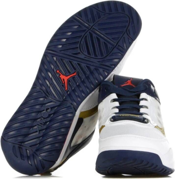 Jordan Lage schoen in wit midnight navy university rood Multicolor Heren