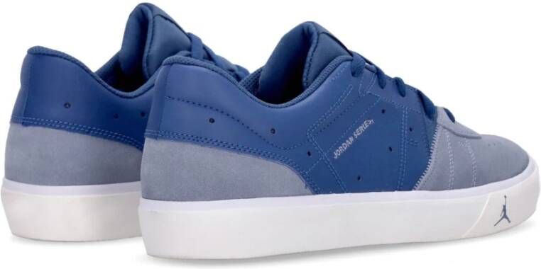 Jordan Lage Sneaker Blauw Wit Leisteen Zeil Multicolor Heren