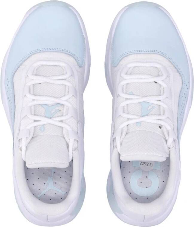 Jordan Lage Sneaker Wit Blauw Comfortabel Stijlvol Blue Dames