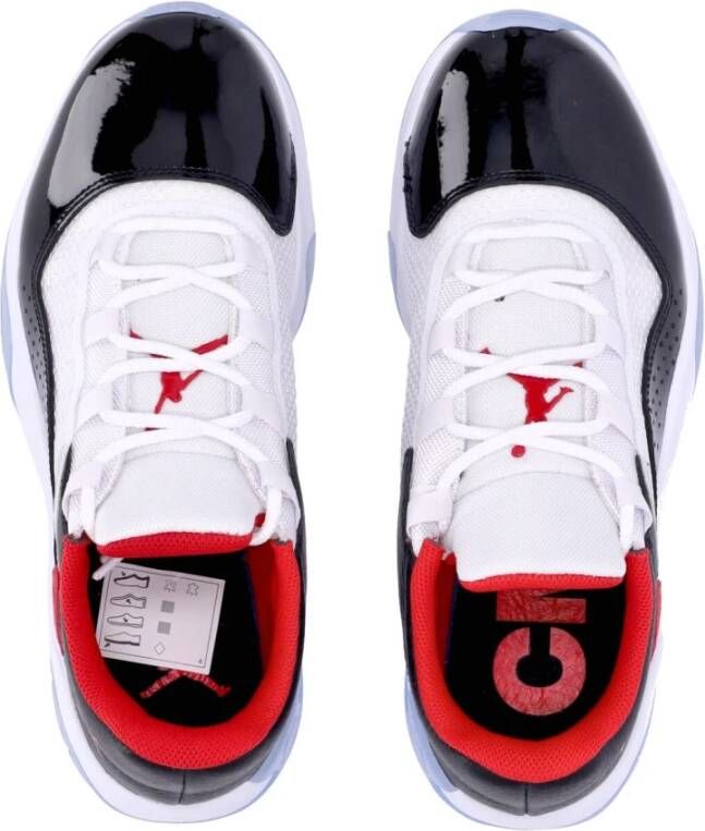 Jordan Lage Sneaker Wit Rood Zwart Multicolor Heren