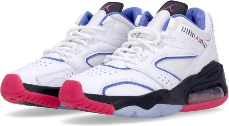 Jordan Lage Sneaker Wit Roze Blauw Zwart Multicolor Heren