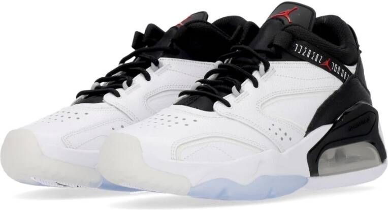 Jordan Lage Sneaker Zwart Rood Wit Grijs White Heren
