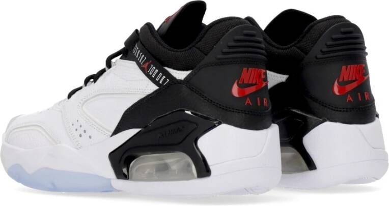 Jordan Lage Sneaker Zwart Rood Wit Grijs White Heren