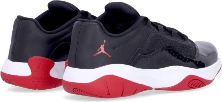Jordan Lage Sneaker Zwart Wit Rood Black Heren