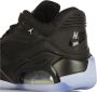 Jordan Lage Zwarte Witte Sneaker Geïnspireerd door Chicago Black Heren - Thumbnail 18