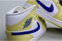 Jordan Lemon Wash Lapis Sneakers Yellow Dames - Thumbnail 4