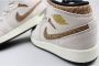 Jordan Luxe Bruine Olifant Sneakers Beige Dames - Thumbnail 4