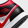 Jordan Air 1 Mid Black Fire Red White Schoenmaat 40 1 2 Sneakers 554724 079 - Thumbnail 15