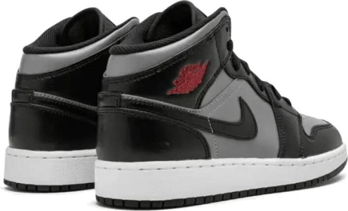 Jordan Mid Shadow Red Sporty Sneakers