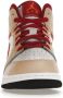 Jordan Mid Light Cardinal Curry Sneakers Beige Dames - Thumbnail 7