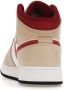 Jordan Klassieke Beige Wit Rode Sneakers Multicolor - Thumbnail 10