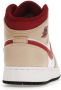 Jordan Klassieke Beige Wit Rode Sneakers Multicolor - Thumbnail 12