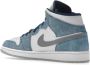 Jordan Air 1 Mid SE Franse Sneakers Blauw Dames - Thumbnail 64