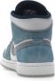 Jordan Air 1 Mid SE Franse Sneakers Blauw Dames - Thumbnail 68