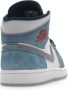 Jordan Air 1 Mid SE Franse Sneakers Blauw Dames - Thumbnail 71