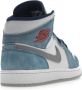 Jordan Air 1 Mid SE Franse Sneakers Blauw Dames - Thumbnail 72