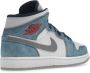 Jordan Air 1 Mid SE Franse Sneakers Blauw Dames - Thumbnail 74