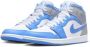 Nike Sneakers Air Jordan 1 Mid University Blue Grey - Thumbnail 4