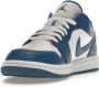 Nike Air Jordan 1 Low Marina Blue (W) Blauw - Thumbnail 10