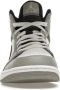 Jordan 1 Mid Heren Schoenen Grijs Maat: 42.5 Leer Synthetisch Foot Locker - Thumbnail 5