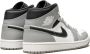 Jordan 1 Mid Heren Schoenen Grijs Maat: 42.5 Leer Synthetisch Foot Locker - Thumbnail 3
