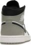 Jordan 1 Mid Heren Schoenen Grijs Maat: 42.5 Leer Synthetisch Foot Locker - Thumbnail 10