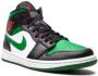 Nike Air Jordan 1 Mid Green Toe Sneaker 554724 - Thumbnail 2