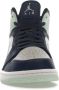 Nike Air Jordan 1 Mid Mystic Navy Mint Foam Blauw Heren - Thumbnail 10