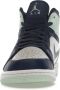 Nike Air Jordan 1 Mid Mystic Navy Mint Foam Blauw Heren - Thumbnail 11
