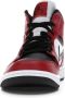 Jordan Zwarte Nike Hoge Sneaker Mid Chicago Black Toe 554724 069 - Thumbnail 13