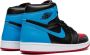 Jordan Retro High UNC naar Chi Leren Sneakers (W) Zwart Heren - Thumbnail 4