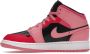 Jordan Klassieke Coral Chalk Sneakers Pink Dames - Thumbnail 32
