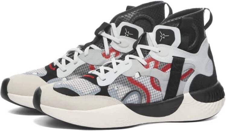 Nike Delta 3 SP Sneakers in Sail Black-University Red-Grey Wit Heren