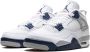 Jordan Retro Wit Middernacht Marineblauw Sneakers White - Thumbnail 4