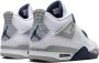 Jordan Retro Wit Middernacht Marineblauw Sneakers White - Thumbnail 5