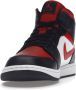 Jordan Air 1 Mid Black Fire Red White Schoenmaat 40 1 2 Sneakers 554724 079 - Thumbnail 12