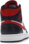 Jordan Air 1 Mid Black Fire Red White Schoenmaat 40 1 2 Sneakers 554724 079 - Thumbnail 14