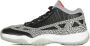 Jordan 11 Retro Heren Schoenen Black Leer Textil Synthetisch Foot Locker - Thumbnail 2