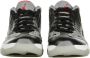 Jordan 11 Retro Heren Schoenen Black Leer Textil Synthetisch Foot Locker - Thumbnail 4