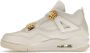 Jordan Retro Metallic Gold Sneakers White Dames - Thumbnail 3