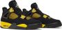 Jordan Air 4 Retro Thunder (Gs) (2023) Zwart - Thumbnail 4