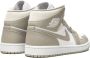 Jordan Linnen Mid Sneakers Beige Heren - Thumbnail 3