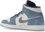 Jordan Air 1 Mid SE Franse Sneakers Blauw Dames - Thumbnail 26