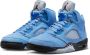 Jordan Retro UNC University Blue Sneakers Blauw Heren - Thumbnail 3