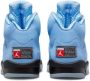 Jordan Retro UNC University Blue Sneakers Blauw Heren - Thumbnail 3