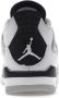 Jordan Militair Zwart Retro 4 Sneakers (Gs) Grijs Dames - Thumbnail 4