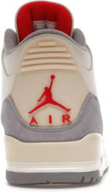 Jordan Retro Muslin Sneakers 3 Grijs Heren